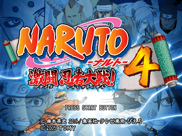 Naruto: Gekito Ninja Taisen 4 screenshot 2 for Gamecube